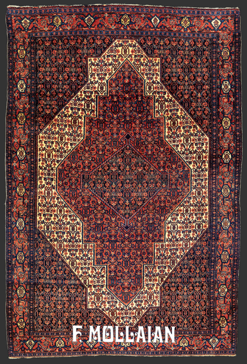 Senneh Rug Medaglion Design n°:389332